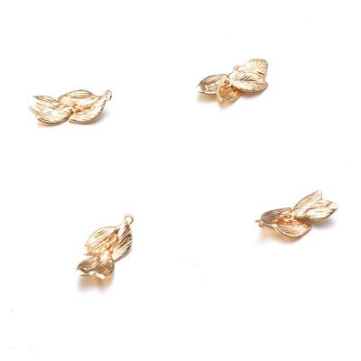 China Leaf Metal Jewelry Findings Amazon Women Brass Jewelry Accessories for sale