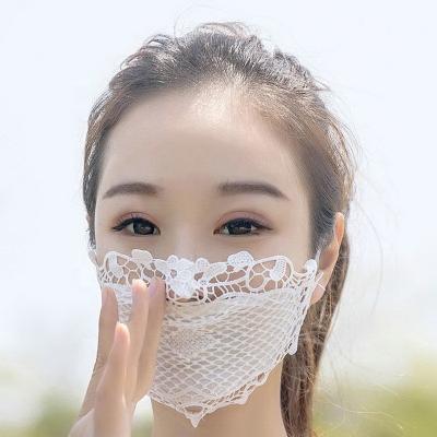 China Female Outdoor Washable Fashion Trendy Sunscreen Breathable Face Mask for sale