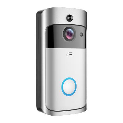 China Modern wireless ring v5 video doorbell deurbel met camera 720p wifi video home door bell door bell for sale