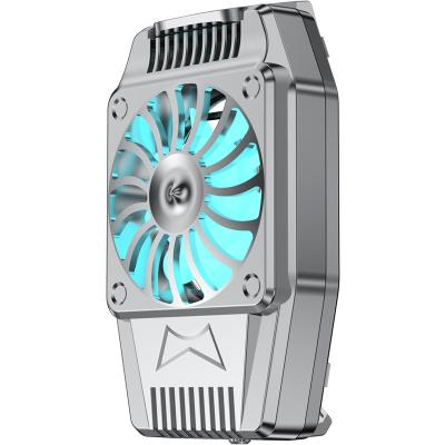 China Aluminum heatsink, alloy+ABS Smartphone refrigeration and cooling to play games, cooler fan of silent artifact hot sale for sale