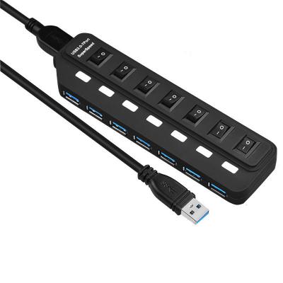 China For Individual Laptop Switch 7 Port USB 3.0 Hub 7 Port for sale