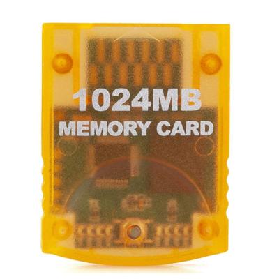 China (16344 blocks) 1024MB high speed game memory card compatible for Wii Gamecube. Game Memory Card for Wii Gamecube for sale