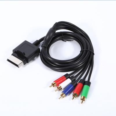 China High Quality PVC+Copper+ABS Compound AV 1.8m Audio Video Cable For XBOX 360 SLIM Game Console for sale