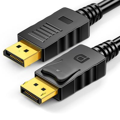 China Car DP to DP Cable 4k Male to Male Displayport to DisplayPort 1.2 Cable for sale