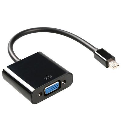 China Mini COMPUTER DP Converter 1080P VGA Adapter Cable Mini Displayport Thunderbolt To VGA To D-sub Cable for sale