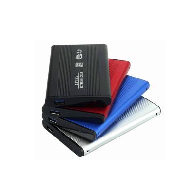 China 2.5 inch hard disk drive adapter enclosure portable aluminum usb 3.0 external storage 2.5 hdd case box for sale