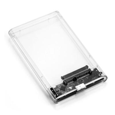 China Aluminum External Hard Drive Enclosure, USB 3.0 To SATA III Adapter For 2.5