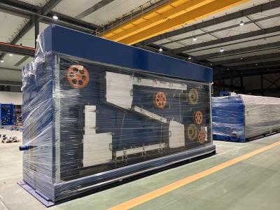 China Máquina de dibujo de alambre intermedio de alta velocidad de 185kw con recocinador en línea en venta