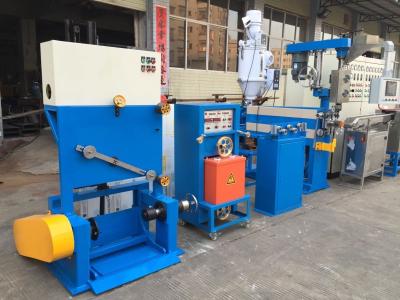 China Jacket Sheath PE PVC Cable Extruding Machine 22kw Motor Power for sale