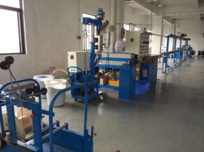 Cina Le linee di estrusione del cavo di filo in PVC di plastica 140 kg/h in vendita