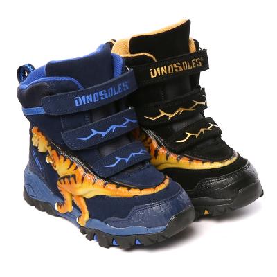 China PU Children's Autumn Winter Sports Led Lightweight Children Shoes Lace Up Sneakers Wholesale Safety Shoes for sale