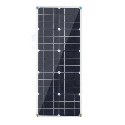 China Flexible Solar Panel 30w 18V Outdoor Portable Waterproof Folding Solar Power System Household Outdoor For Electric Power Supply for sale