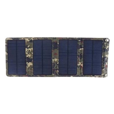 China Outdoor Portable Solar Power System Polysilicon Solar Battery Pack 20w 5V Folding Waterproof Home Power Supply for sale