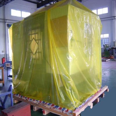 China Yellow PE VCI Packaging Bag Top-open Moisture-proof For Metal Protection for sale