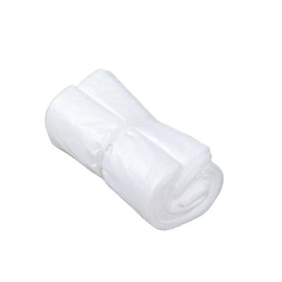 China Recyclable Top Opening White HDPE Bag Plastic Packaging Bag PO Bag For Packing Foods for sale