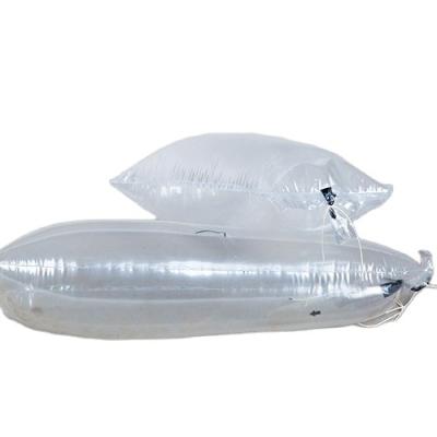 China Recyclable Clear PE Plastic Bag Gas Column Bag Oral Blowing Inflatable Dunnage Inflatable Bags for sale