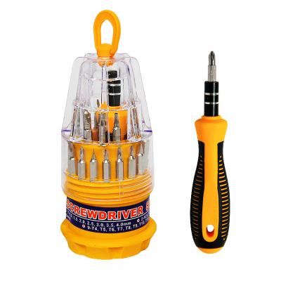 China Support Magnetic Fashionable And Convenient Customization Insulated Mini Screw Driver Screwdriver Tool Set for sale