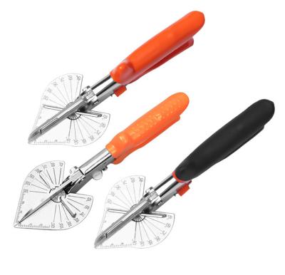 China Anti-Slip Handle Multi Angle Miter Shear Cutter 45-135 Degree Adjustable Angle Scissors Balance Shears Hand Tools for sale