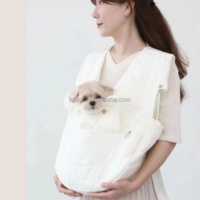 China Water Resistant Soft Warm Pet Carrier Ajustable Backpack Outdoor Dog Car Carrier Bag for sale