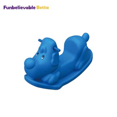 China Cheap Colorful Animals Plastic Toys Kids Rocking Horse for sale