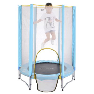 China 6FT foldinging mini trampoline cover children mini fitness trampoline with safety net zu verkaufen