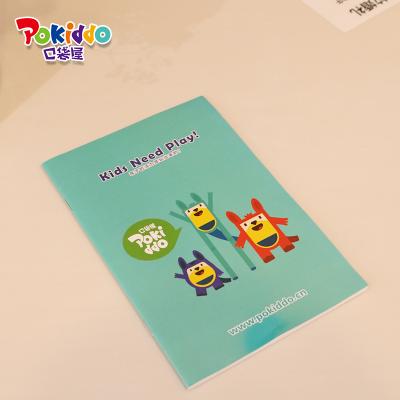 中国 Pokiddo Cute Cartoon Animal Notebook/exercise book/kid diary school stationary 販売のため