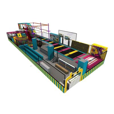 中国 Sell Well Amusement Playground Slam Dunk Trampoline Park For Indoor 販売のため