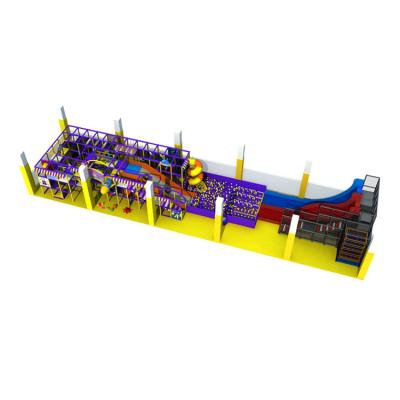 中国 Accept Custom Indoor Amusement Square Children Playground Trampoline Park 販売のため