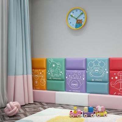 China Cartoon Kindergarten Wall Soft Cushion for sale