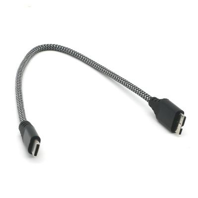 China Computer Industries device High Speed  USB 3.0  Nylon Braid 5Gbps   Micro Usb To Type C Adapter for sale