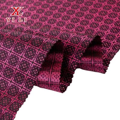 Chine YiLi  YZ1077-3 Woven Jacquard Fabric  Handmade Silk Necktie Fabric Soft Comfortable à vendre