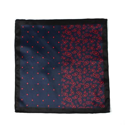 Chine YiLi Silk Printed Handckerchief Paisly Pocket Square  Yi Li YL 4324 Wedding Working à vendre