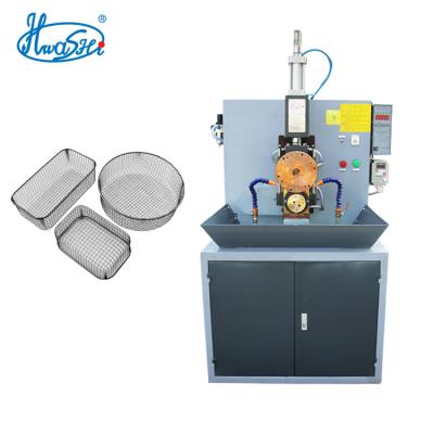 China Wire Fried Basket Rolling Seam Welding Machine Welding HWASHI for sale