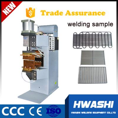 China Shelf Wire Mesh Hwashi Refrigerator Wire Shelf Row Welding Machine\Spot Welding Welder for sale