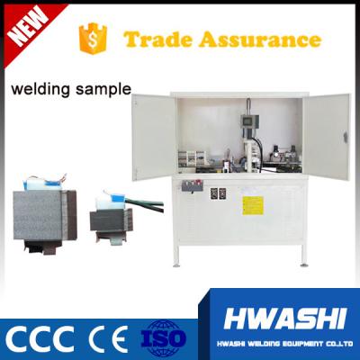 China Automatic E-I Transformer Pieces Hwashi E-I Transformer Assembly Welding And Arc Welding Machines for sale