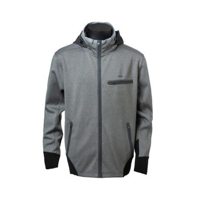 China Sustainable Hot Sale Polyester Jacket Fleece Jacket For Men Concealed Hood for sale