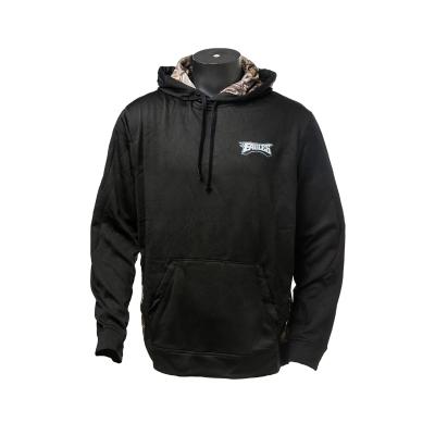 China Breathable Cheap Fashion Mens Black Pullover Tech Fleece Hoodie for sale