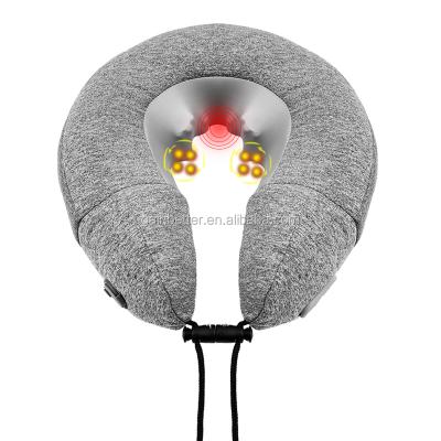 China Neck Shiasu Neck Massager Electric U Shaped Portable Pillow with Cordless Heating Neck and Shoulder Massager for Muscle Pain Relief for sale