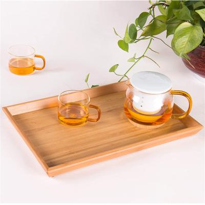 China Professional Wholesale Trays Wooden Acacia Unfinished Wood Tray For Food for sale