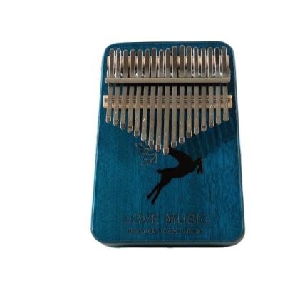 China Retro style kalimba 17 keys professional wooden piano 17 inch master piano, suitable for beginners hig for sale