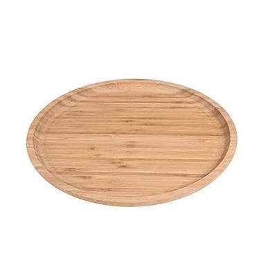 China Custom Kitchen Tableware Table Decoration Food Dish Snacks Dessert Wooden Dish Wholesale Acacia Round Dinner Dish Wedding Wooden Charger Dishes for sale