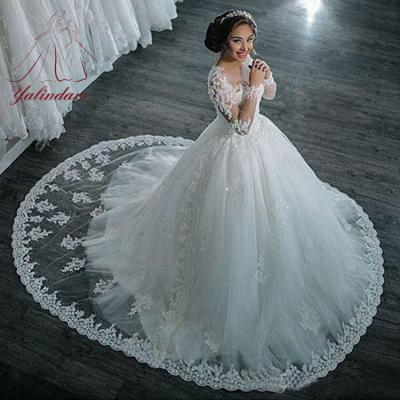 China Anti-static Summer China Wedding Dresses 2022 Lace White Wedding Dress For Women Bridal Classic Wedding Dresses for sale