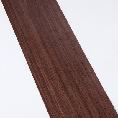 China Custom High Quality Modern Walnut Reconstruction Wood Veneer Dark Edging Different Sizes for sale