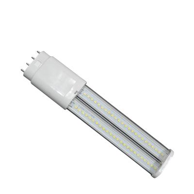 China Indoor use U shape double tubes 2G11 LED lights 542mm CFL PL-L 55W retrofit 4pin ballast bypass 535mm LED 2G11 tube 18W for sale