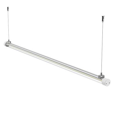 China Office Patented Hanging T12 Suspension Wall Mounted 270 Degree Beam Angle Tube Lights 4ft LED Linear Lamps For Office Lighting for sale