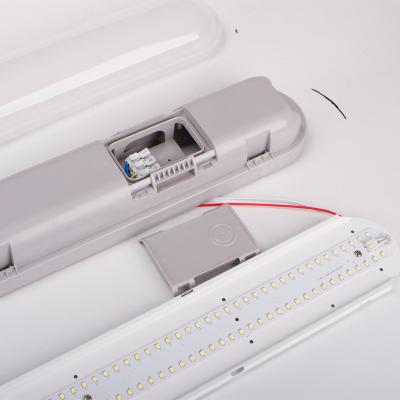 China Market Vapor Proof Tri LED Batten Light Tight Linear Fixtures Dustproof Anti-Corrosion LED Fixture for sale