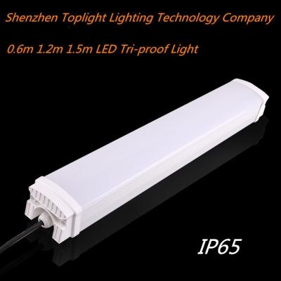 China 50W 60W 1500mm 5FT Waterproof Aluminum Industrial Rechargeable Linear Emergency LED Housing Tri-Proof Light IP65 for sale