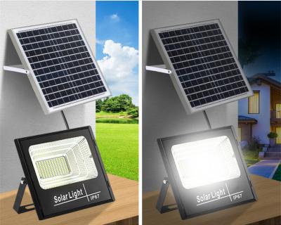 China Garden led solar flood light led high power Aliuminum SMD IP65 waterproof outdoor stadium 10w 25w 40w 60w 100w led solar flood light for sale