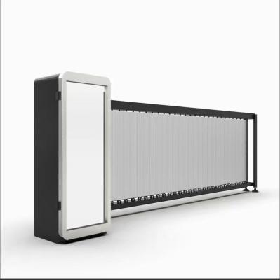 China Traffic Pavement Servo Motor Gate Arm Boom Advertising Barrier Gate System and LED Light 1150*420*390mm Automatic Security Screen and Guard for sale