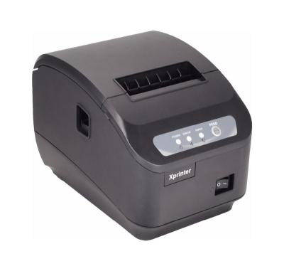 China Xprinter XP-Q200II OEM 80mm Thermal Receipt USB Printer + Lan Port Retail Portable Thermal Printer For Supermarket Restaurant mini 80mm for sale